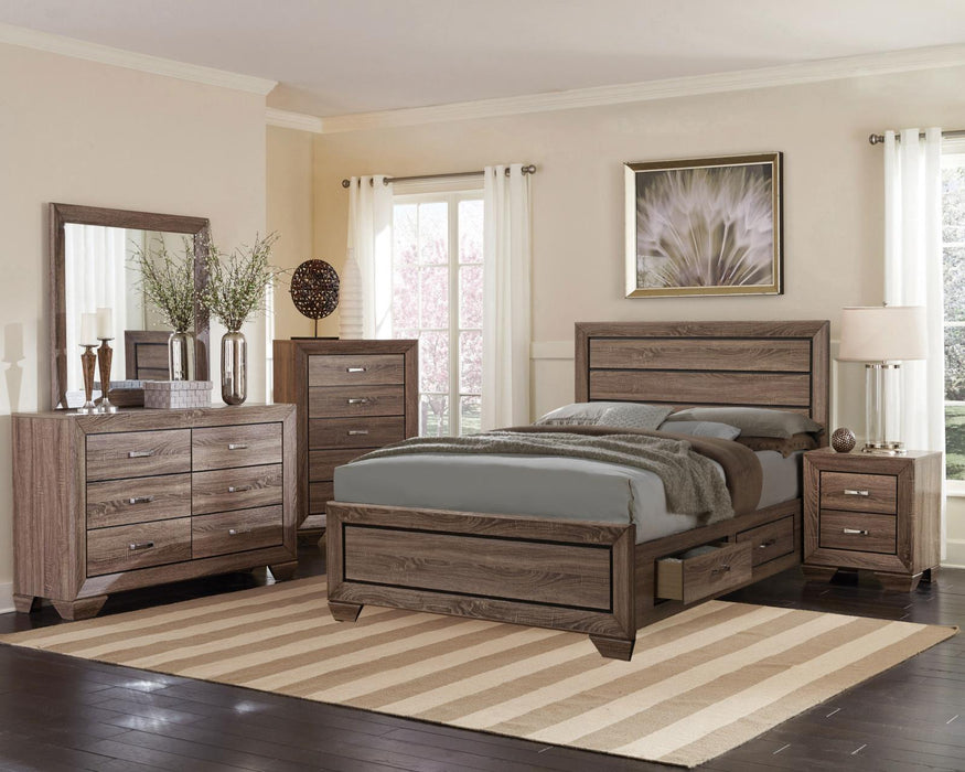 204190KE S5 E KING 5PC SET (KE.BED,NS,DR,MR,CH) - Mattress & Furniture Super Center (Tampa, FL)