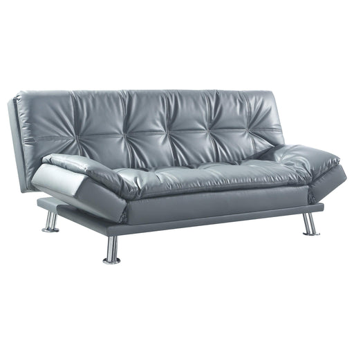 Dilleston Tufted Back Upholstered Sofa Bed Grey - Mattress & Furniture Super Center (Tampa, FL)