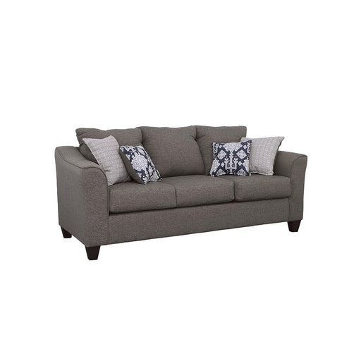 Salizar Flared Arm Sofa Grey - Mattress & Furniture Super Center (Tampa, FL)
