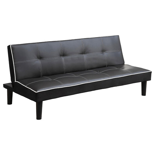 Katrina Tufted Upholstered Sofa Bed Black - Mattress & Furniture Super Center (Tampa, FL)