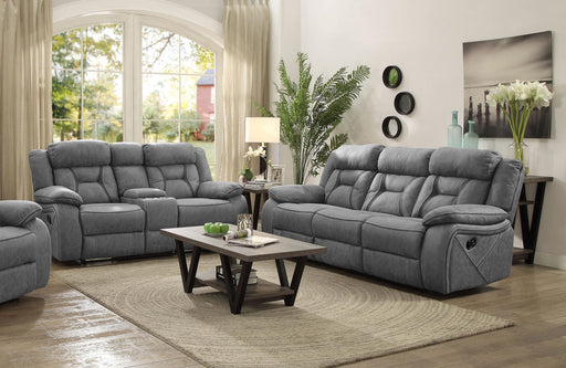 Higgins Upholstered Tufted Living Room Set - Mattress & Furniture Super Center (Tampa, FL)