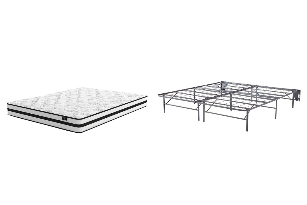 8 Inch Chime Innerspring Mattress Set - Mattress & Furniture Super Center (Tampa, FL)