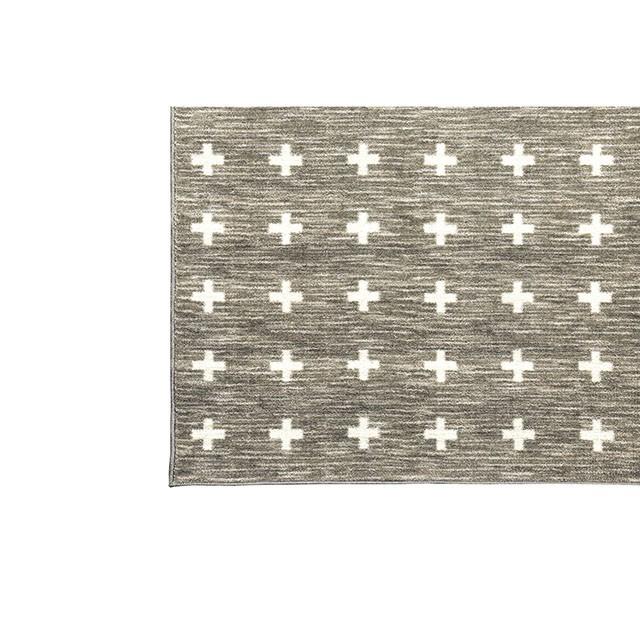 Acanthus Taupe 8' X 10' Area Rug - Mattress & Furniture Super Center (Tampa, FL)
