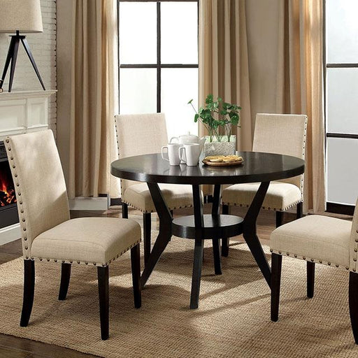DOWNTOWN Round Dining Table - Mattress & Furniture Super Center (Tampa, FL)