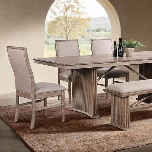 Ellesmere 6 Pc Dining Table Set - Mattress & Furniture Super Center (Tampa, FL)