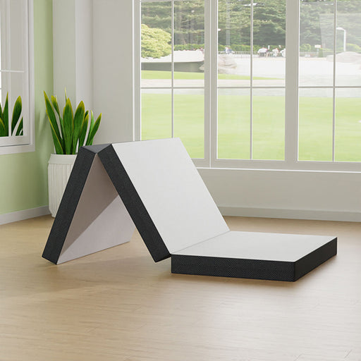 Hollyhock 4" Twin XL Tri-Fold Memory Foam Topper - Mattress & Furniture Super Center (Tampa, FL)