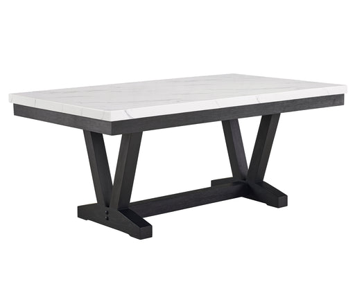 VANCE FAUX MARBLE DINING TABLE - Mattress & Furniture Super Center (Tampa, FL)