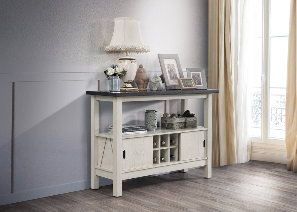 MARIBELLE SERVER CHALK WARM GREY - Mattress & Furniture Super Center (Tampa, FL)