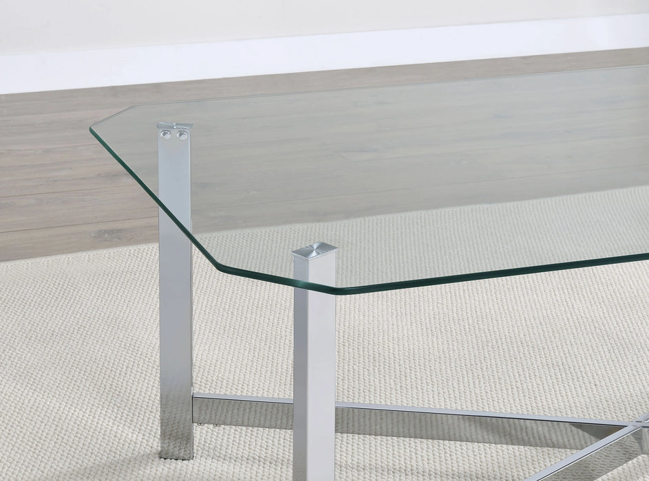 Cronin Glass Top Coffee Table