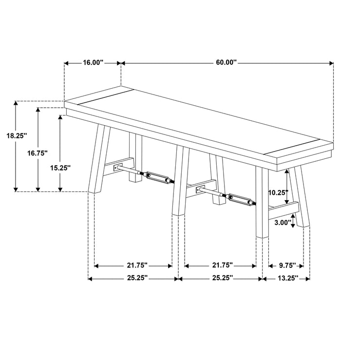 Newport 6 Pc Dining Set