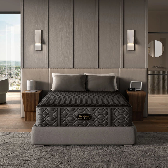 Beautyrest BlackÂ® Series Three 14.5" Hybrid Plush Mattress