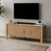 Thayer 47" Two Door Tv Console- Natural