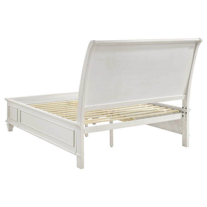 Sandy Beach Panel Platform Storage Bed