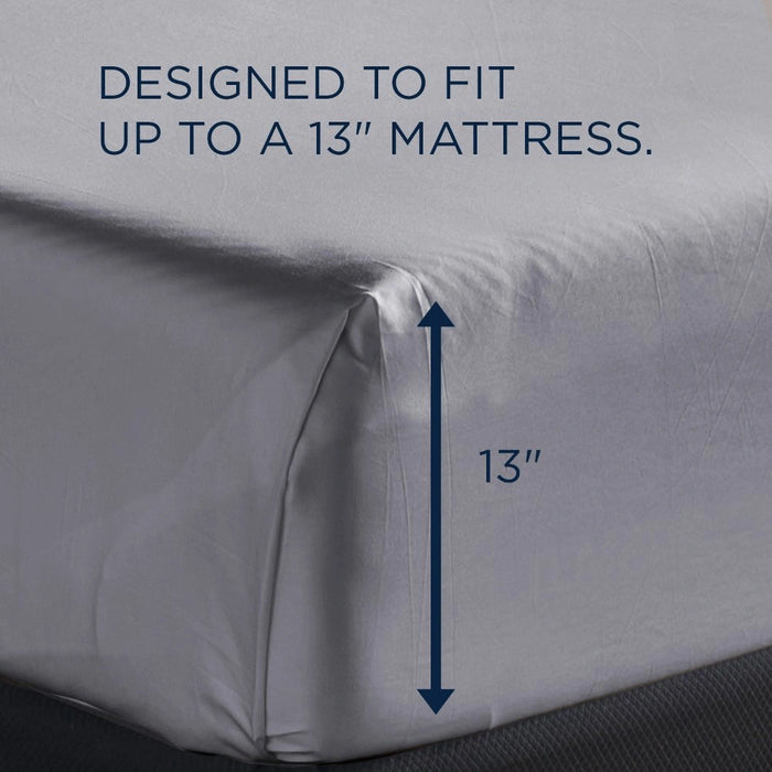 TEMPUR Luxe Egyptian Cotton Pillowcase Set - Mattress & Furniture Super Center (Tampa, FL)
