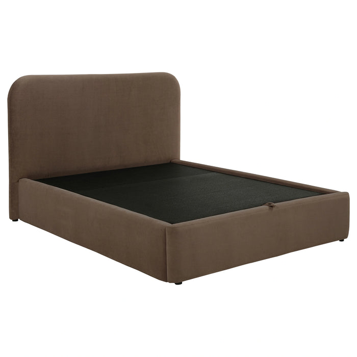 Anders Upholstered Storage Lift Platform Bed