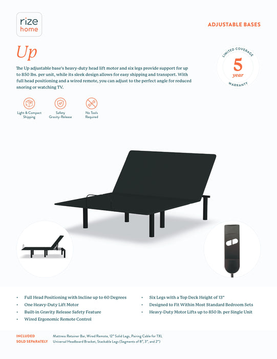 Up Adjustable Base - Mattress & Furniture Super Center (Tampa, FL)