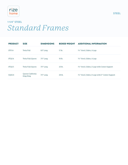 Standard Frame - Mattress & Furniture Super Center (Tampa, FL)
