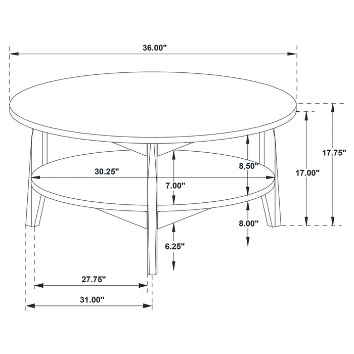 Bradley Round Coffee Table