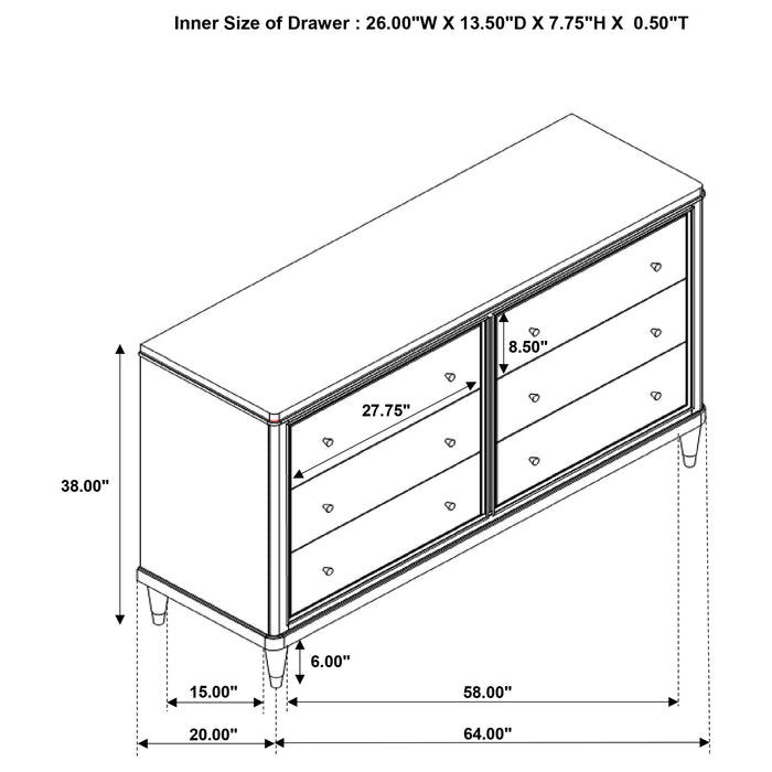 Emberlyn 5 Pc Bedroom Set