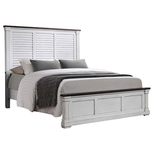 Hillcrest Eastern King Panel Bed White image