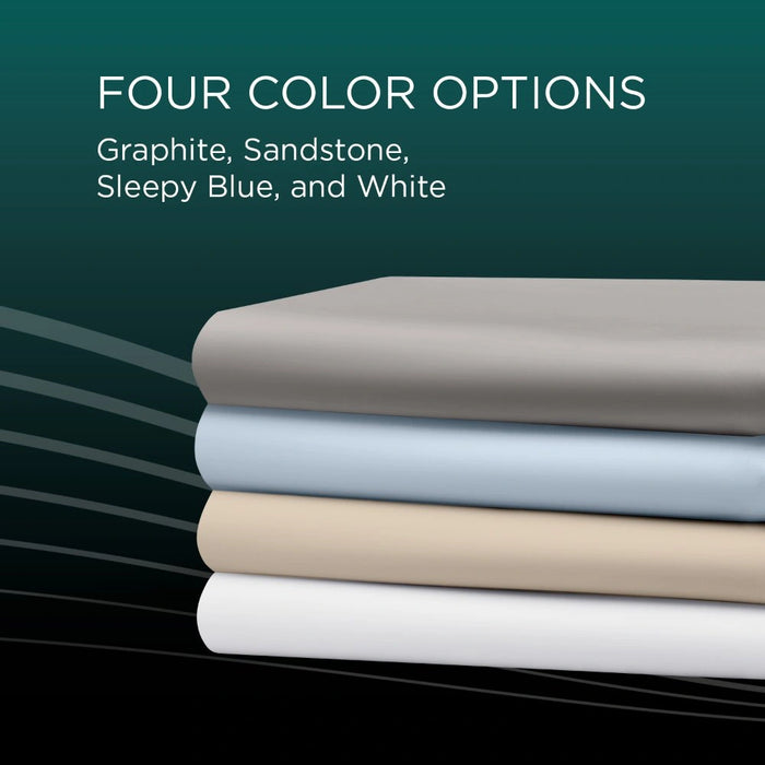 TEMPUR Luxe Egyptian Cotton Pillowcase Set - Mattress & Furniture Super Center (Tampa, FL)