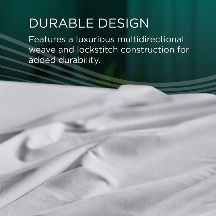 TEMPUR Luxe Egyptian Cotton Pillowcase Set - Mattress & Furniture Super Center (Tampa, FL)