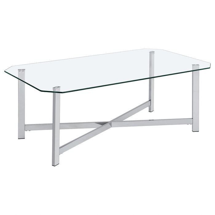 Cronin Glass Top Coffee Table