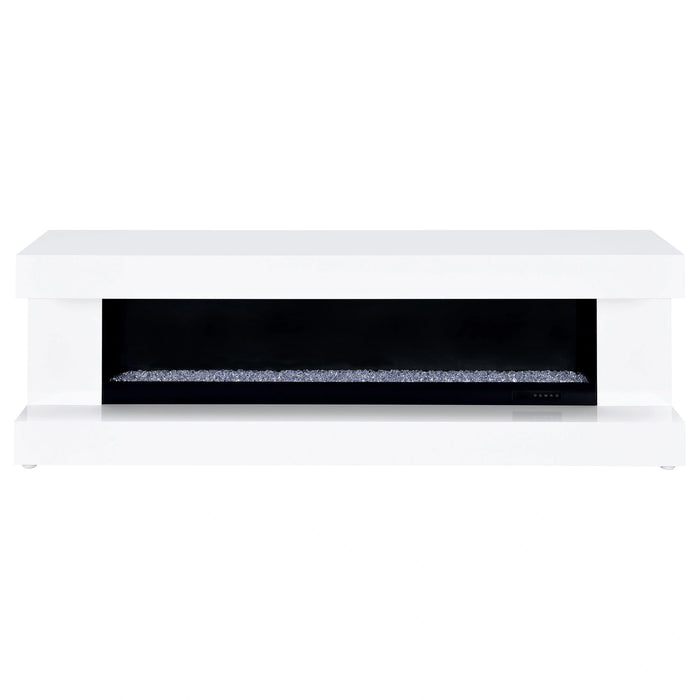 Mallory TV Stand Fireplace Console