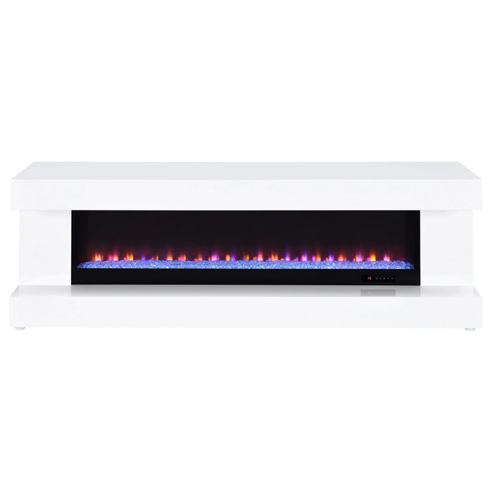 Mallory TV Stand Fireplace Console