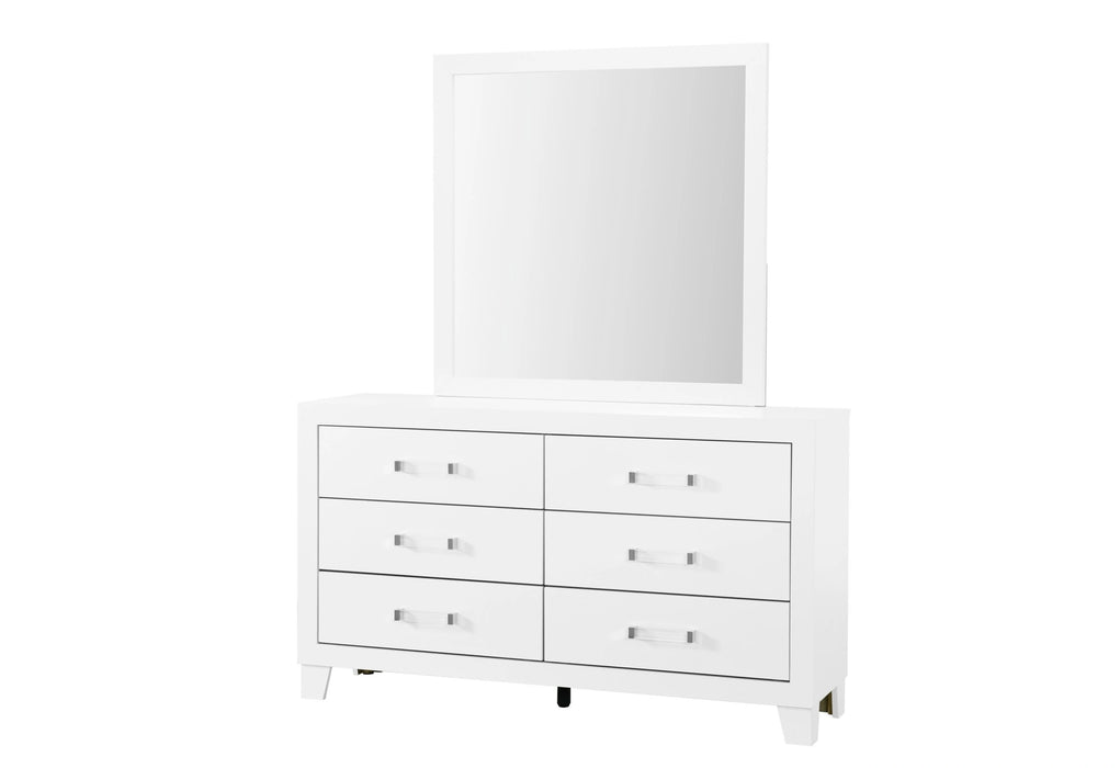 Luccia White Mirror