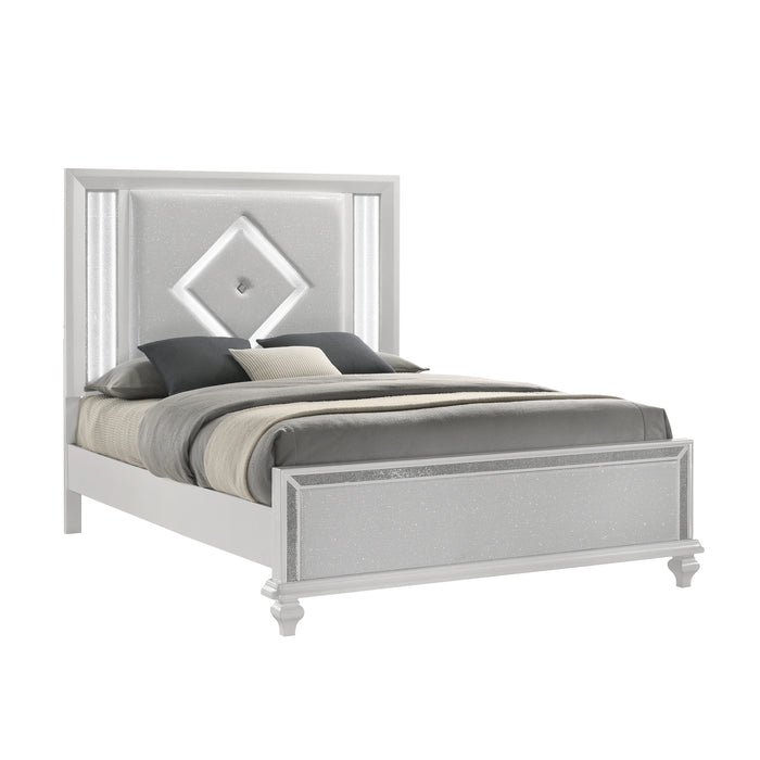 STARDUST California King WK SIDE RAILS-WHITE