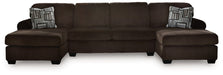 Kimlee Sectional with Double Chaise - Mattress & Furniture Super Center (Tampa, FL)