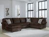 Kimlee Sectional with Chaise - Mattress & Furniture Super Center (Tampa, FL)