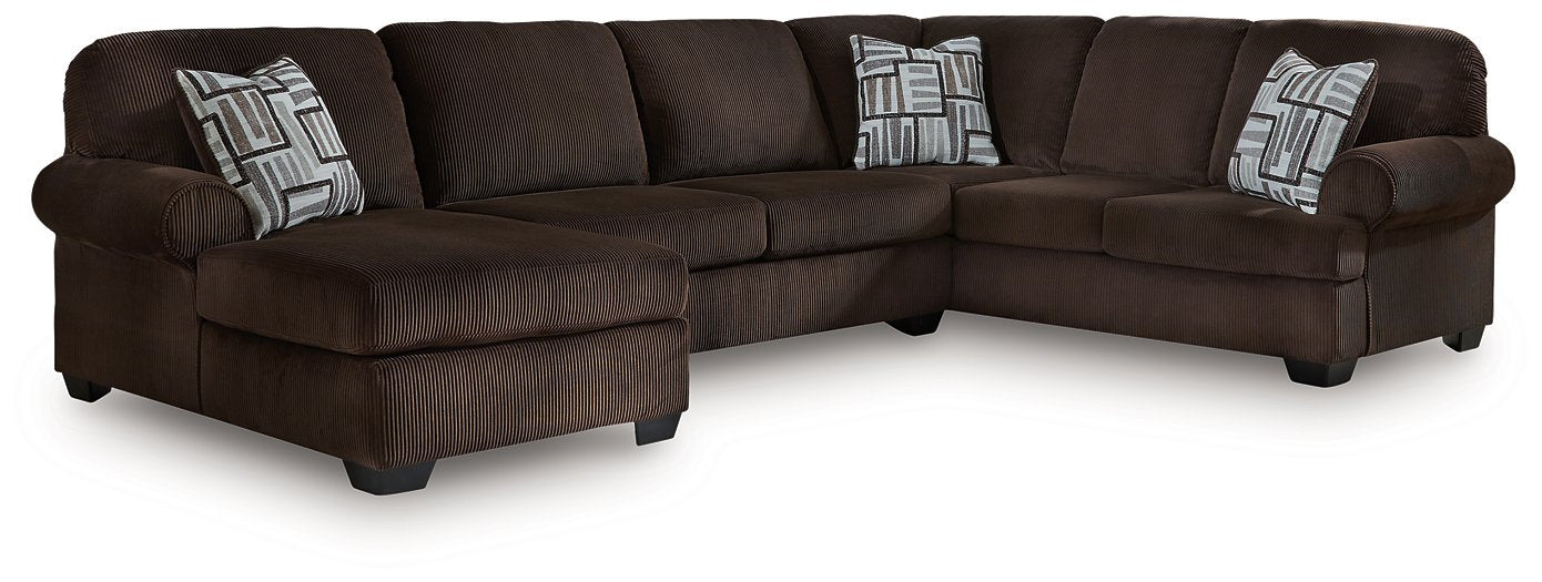 Kimlee Sectional with Chaise - Mattress & Furniture Super Center (Tampa, FL)