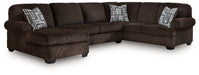 Kimlee Sectional with Chaise - Mattress & Furniture Super Center (Tampa, FL)