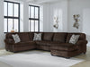 Kimlee Sectional with Chaise - Mattress & Furniture Super Center (Tampa, FL)