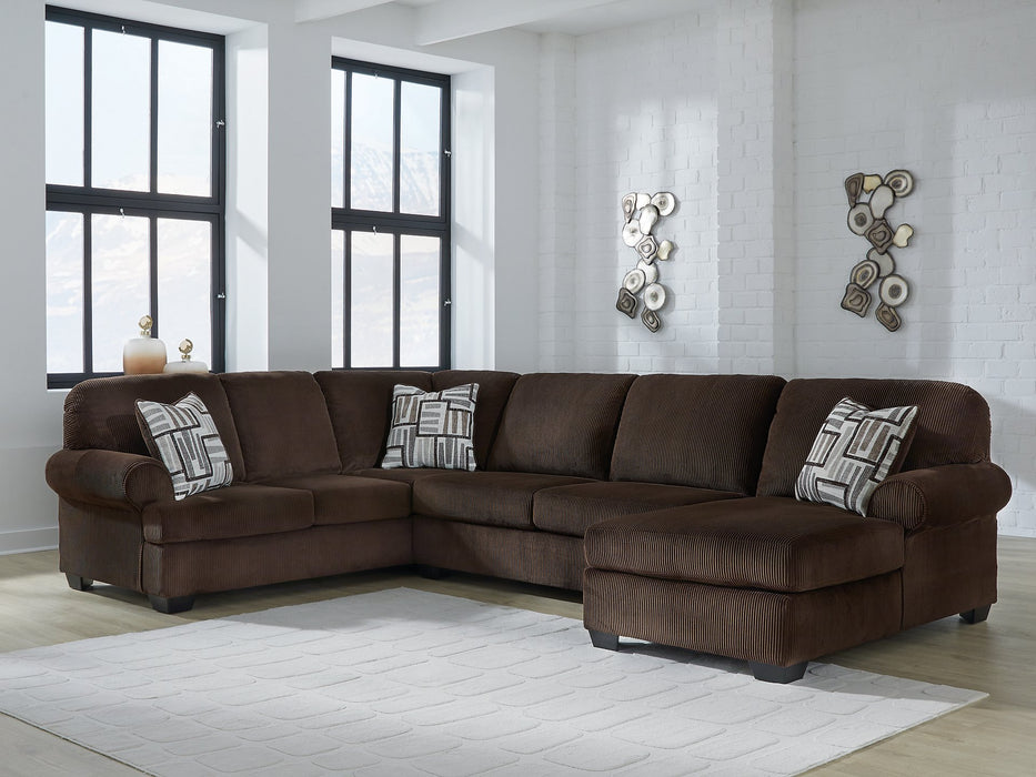 Kimlee Sectional with Chaise - Mattress & Furniture Super Center (Tampa, FL)