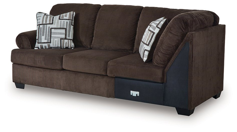 Kimlee Sectional with Chaise - Mattress & Furniture Super Center (Tampa, FL)