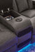 Fyne-Dyme Power Reclining Loveseat with Console - Mattress & Furniture Super Center (Tampa, FL)