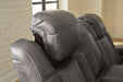 Fyne-Dyme Power Reclining Loveseat with Console - Mattress & Furniture Super Center (Tampa, FL)