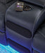 Fyne-Dyme Power Reclining Loveseat with Console - Mattress & Furniture Super Center (Tampa, FL)
