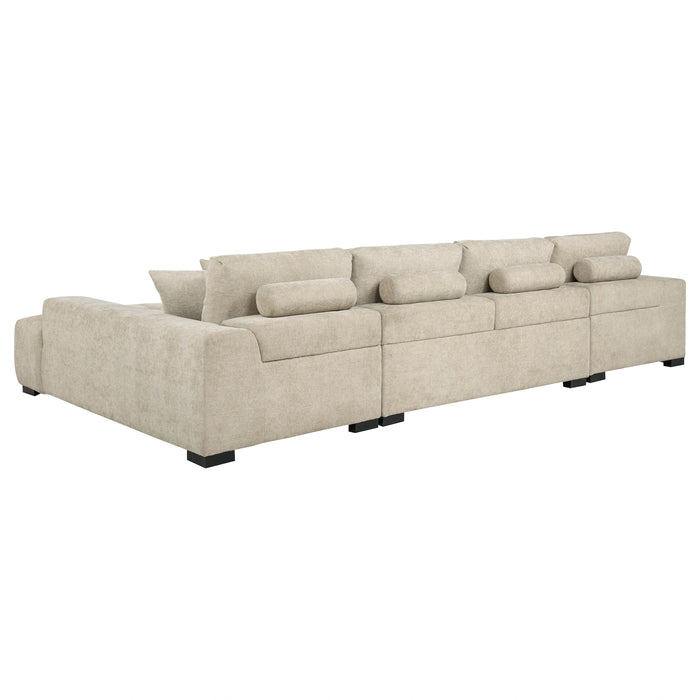 Cannella Upholstered Sectional Sofa
