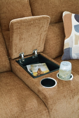 Kanlow Reclining Loveseat with Console - Mattress & Furniture Super Center (Tampa, FL)