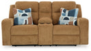 Kanlow Reclining Loveseat with Console - Mattress & Furniture Super Center (Tampa, FL)