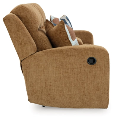 Kanlow Reclining Loveseat with Console - Mattress & Furniture Super Center (Tampa, FL)