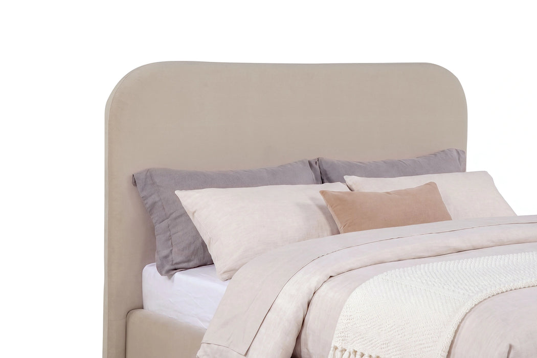 Anders Upholstered Storage Lift Platform Bed