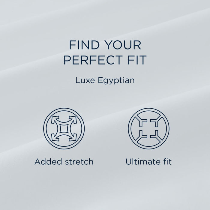 TEMPUR Luxe Egyptian Cotton Sheet Set Sandstone
