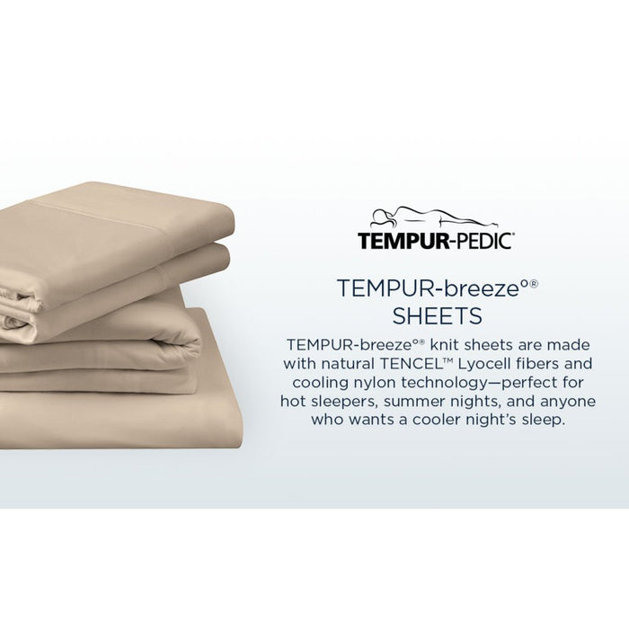 TEMPUR breeze cooling Sheet Set Graphite