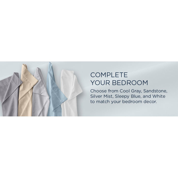 TEMPUR Classic Cotton Sheet Set Cool Gray