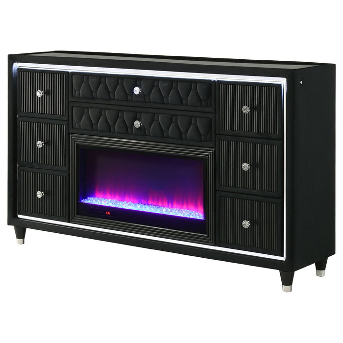 Lorient LED Flame Box Dresser